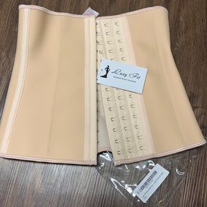 Luxury Fit Premium Beige Sport Waist Trainer: XS